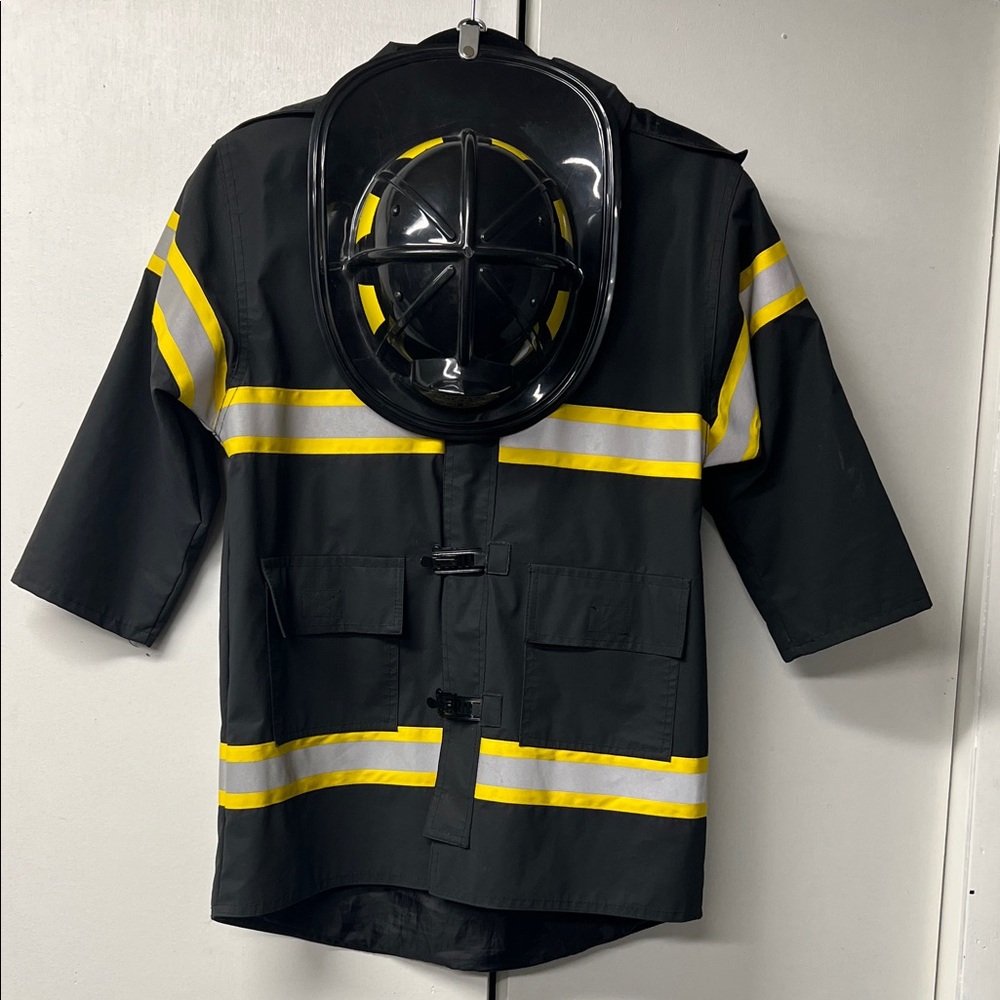 Wippette Black and Yellow Firefighter Costume